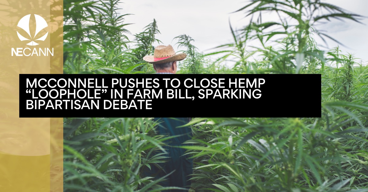 Mitch McConnell to Ban Intoxicating Hemp Products